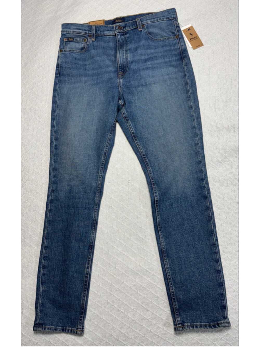 Polo Ralph Lauren High Rise Skinny Jeans NWT Size 31R Preppy Academia Minimalist